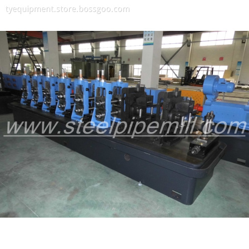 Steel tube machine top one